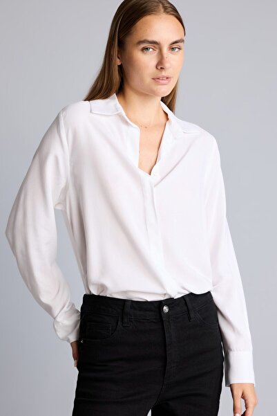 DeFacto Shirts - White - Casual