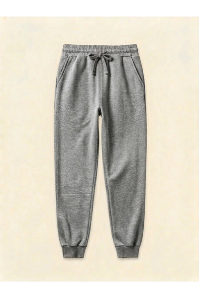 kidstalya Sweatpants - Gray - High Waist