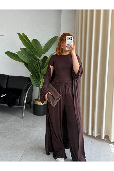 Bak'ap Pajama Sets - Brown - Long