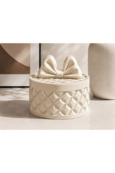 DU&ER Bowknot Jewelry Box Jewelry and Accessory Storage Box Earrings Rings Ne...