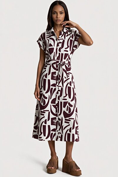 Hiccup Msn Women's Polyester Blended Maxi Dress