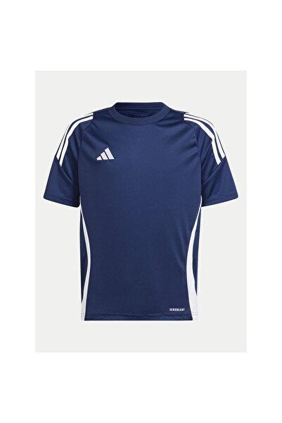 adidas Tricou tehnic unisex pentru copii IS1029 Albastru închis