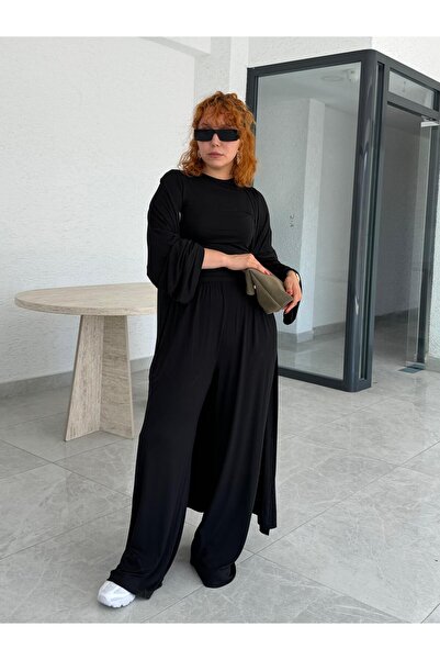 Bak'ap Pajama Sets - Black - Long