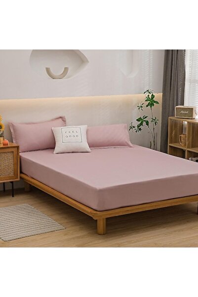 COM LIVING HOUSE Cearșaf de pat cu elastic pentru saltea 280 x 280 cm bumbac ...