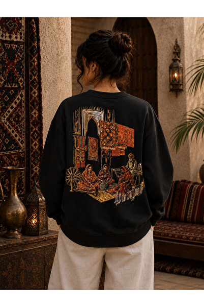 ZAVIXO Sweatshirts - Black - Oversize