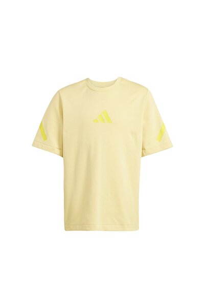 adidas Tricou unisex pentru copii JD0015 galben