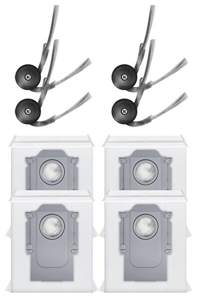 Rovexa Roborock QRevo C kompatibilno 4 bočne četke 4 kese za prašinu