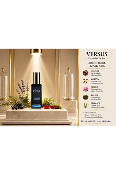Fantazm Versus Extrait De Parfum 10 ML Erkek Parfümü-AFRODİZYAKLI