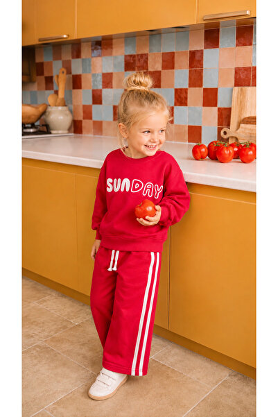 elzo collection Two Piece Sets - Red - Normal Size