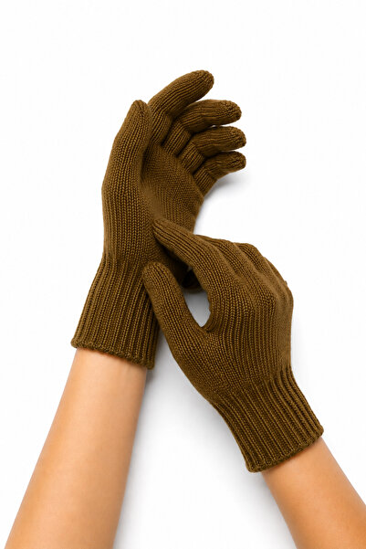 Mevo Gloves - Brown - Plain