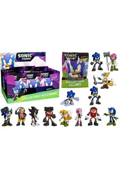 SEGA Figurină breloc Sonic Prime Seria 2 în pungă surpriză
