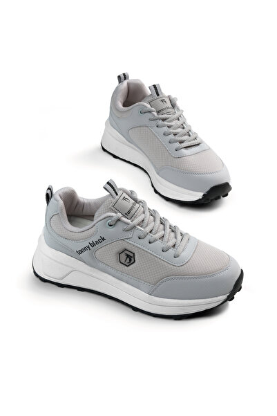 Tonny Black Sneakers - Gray - Short heels (1–4 cm)