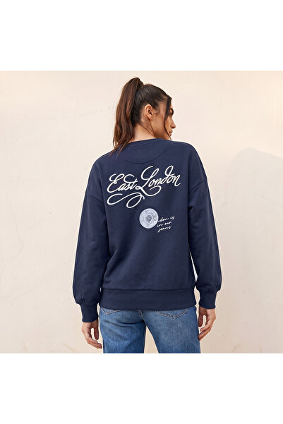 Lee Cooper LS LC LOGO SWEATSHIRT