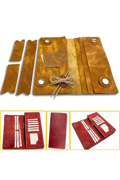 ipekbazaar Wallets - Yellow - Genuine leather
