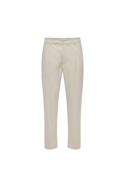 Only & Sons Pantaloni chinos bărbați 22031615 Bej