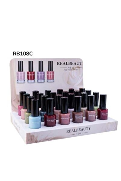 real beauty استاند مناكير ريل بيوتي 24 لون RB108C
