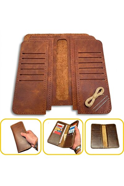 ipekbazaar Wallets - Brown - Genuine leather