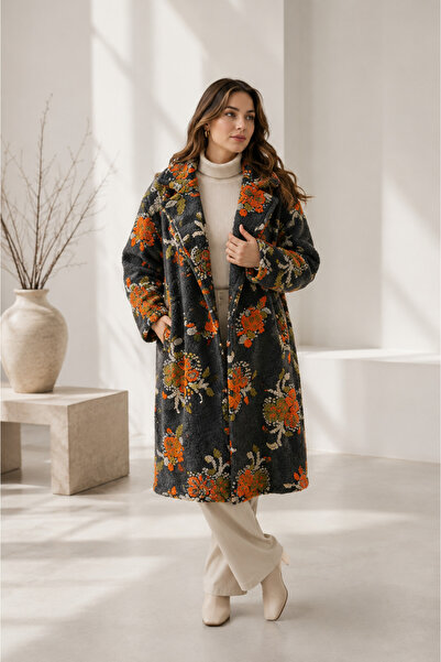 LOKADI Coats - Black - Oversize