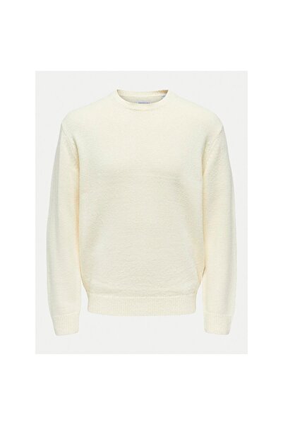Only & Sons Pulover bărbătesc 22029798 Crem