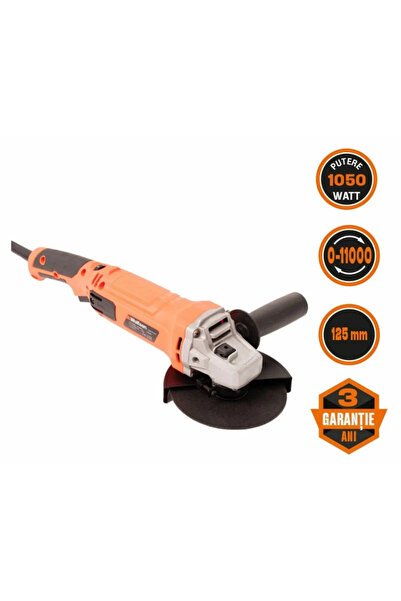 Wolfson Polizor unghiular cu variator - 1050W, 125mm