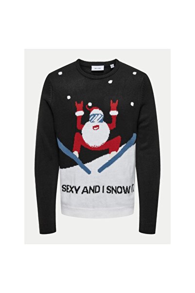 Only & Sons Pulover bărbătesc 22031170 Negru