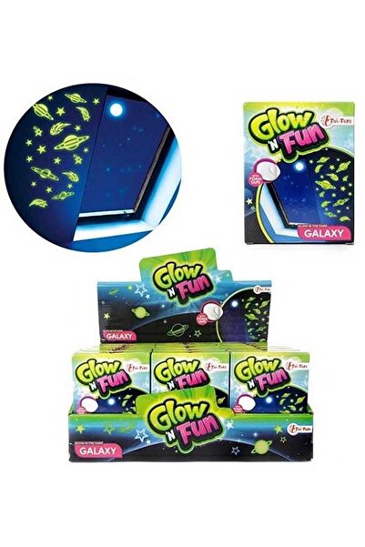 JPT Set de autocolante fosforescente Glow N Fun Galaxy