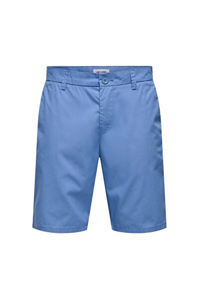 Only & Sons Pantaloni scurți din material textil pentru bărbați 22034682 Alba...