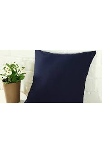 COM LIVING HOUSE Set de 2 fețe de pernă 90 x 90 cm din bumbac ranforce albast...