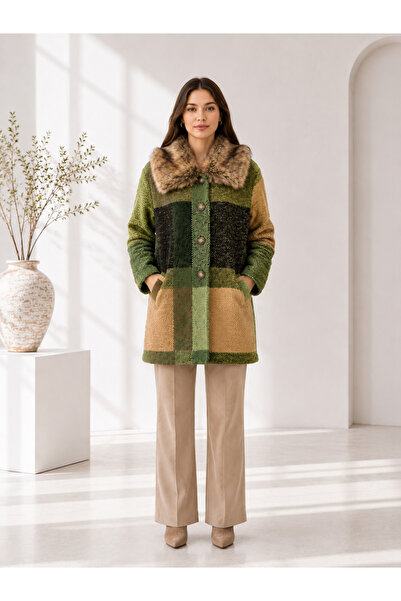 LOKADI Coats - Khaki - Regular fit