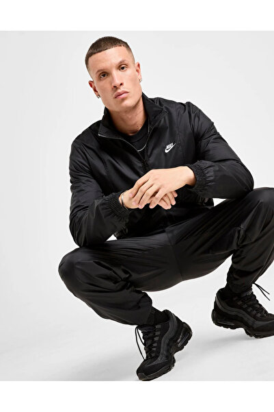 Nike Nsw Spe Flc Tracksuit Paraşüt Kuamaş Yazlık Erkek Eşofman Takımı
