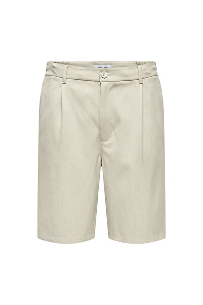 Only & Sons Pantaloni scurți din material textil pentru bărbați 22032473 Bej