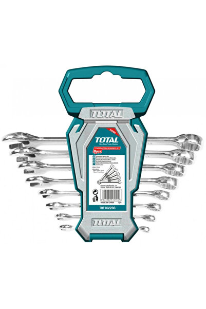 TOTAL Set de 8 chei combinate - 6-19mm