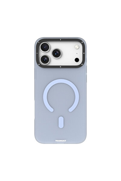 Youngkit iPhone 18 Pro Max Uyumlu Kılıf M-safe Şarj Özellikli Hidden Sand Ser...
