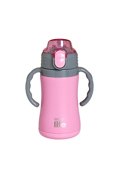 Ecolife Παιδικό θερμός 300 ml ροζ
