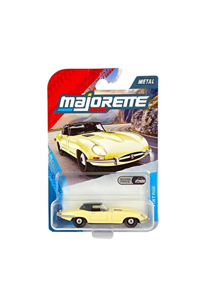 Majorette Vintage Araçlar Jaguar E-Type Sarı
