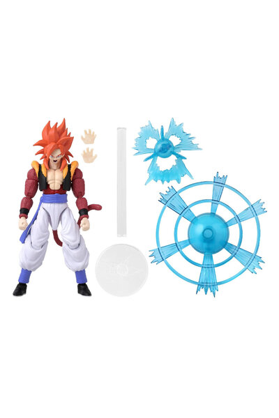 Dragon Ball Poz Verilebilir Figür ve Aksesuar Paketi 16 Cm Gogeta