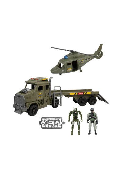 MEGA Military Combat Büyük Tır Helipkopter Seti
