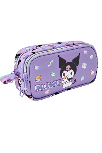 Hello Kitty Kuromi İki Bölmeli Kalem Çantası
