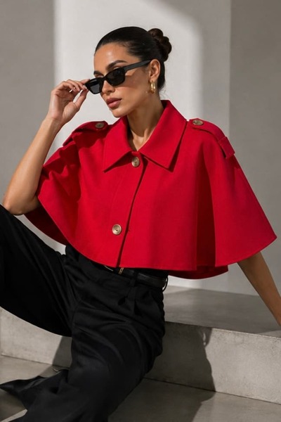 bb butik basic Trench Coats - Multicolor - Poncho