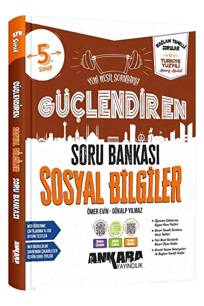 Ankara Yayıncılık .5 Sınıf Güçlendiren Sosyal Bilgiler Soru Bankası