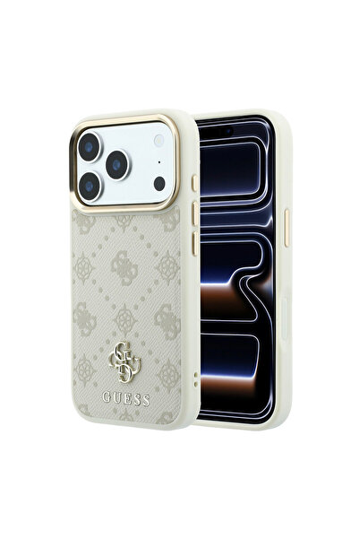Guess iPhone 18 Pro Kılıf Orjinal Lisanslı M-safeli Klasik Yazı ve 4G Logolu ...