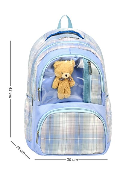 miço kids Ghiozdane școlare - Albastru