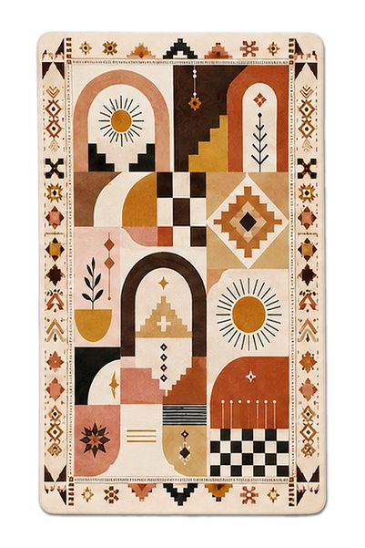 Rugs Modern Halı سجادة زخرفية حديثة منسوجة بنمط تقليدي من SDT sdtamor5231