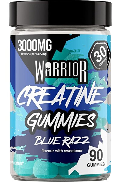 warrior Creatine Monohydrate Gummies, 90 Gummies | Creatine Gummies, 1000mg P...