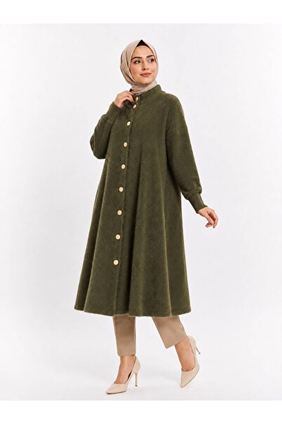 Sfg Life Moda Cardigans - Green - Oversize