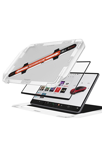 Spigen EZ Fit Προστατευτικό Οθόνης από Σκληρυμένο Γυαλί για Tesla Model Y 202...