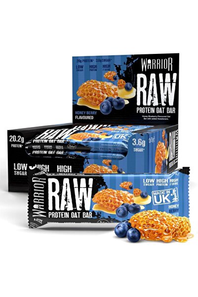 warrior RAW Protein Bars 12 x 75g High Protein Oat Flapjack Snack | 20g Prote...