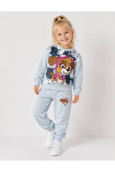 SÜSLÜ KİDS Girl's 2-Season Long Sleeve Printed Set