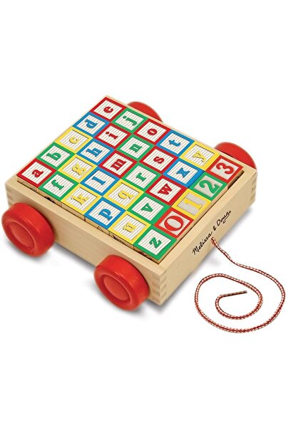 Melissa & Doug Melissa & Doug Classic Developmental Toy Blocks Abc /123 (Lc),...