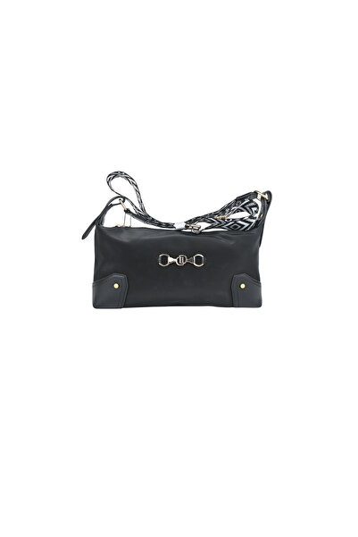 dukidasoturkiye Dukidaso Black Velvet Detailed Luxury Shoulder and Shoulder B...